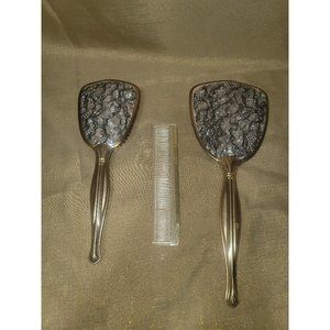 Vintage Lace Hairbrush set